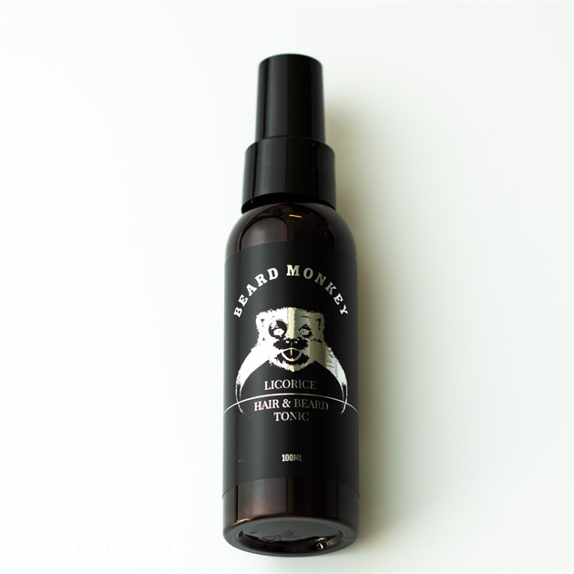 Beard Monkey . Licorice -  Hair & Beard Tonic 100ml  (new)