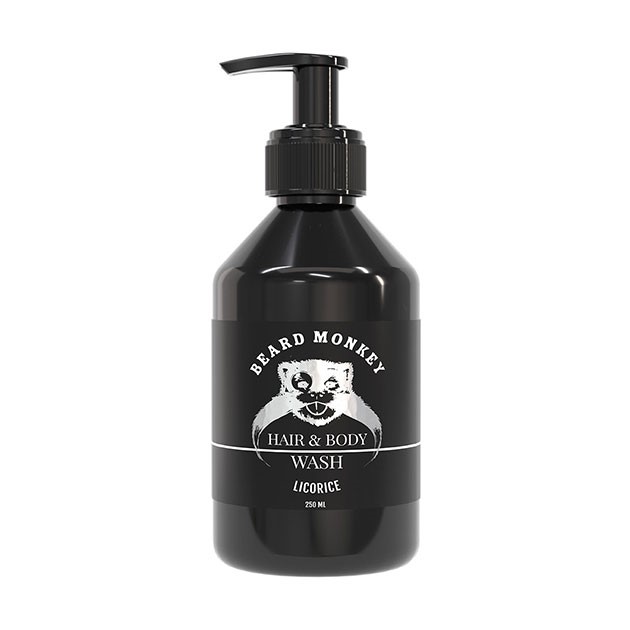 Beard Monkey Hair & Body - Licorice 250ml