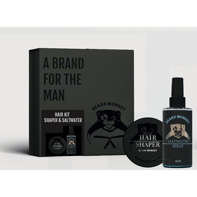Beard Monkey Gift Set Hair Shaper/Saltwater Spray
