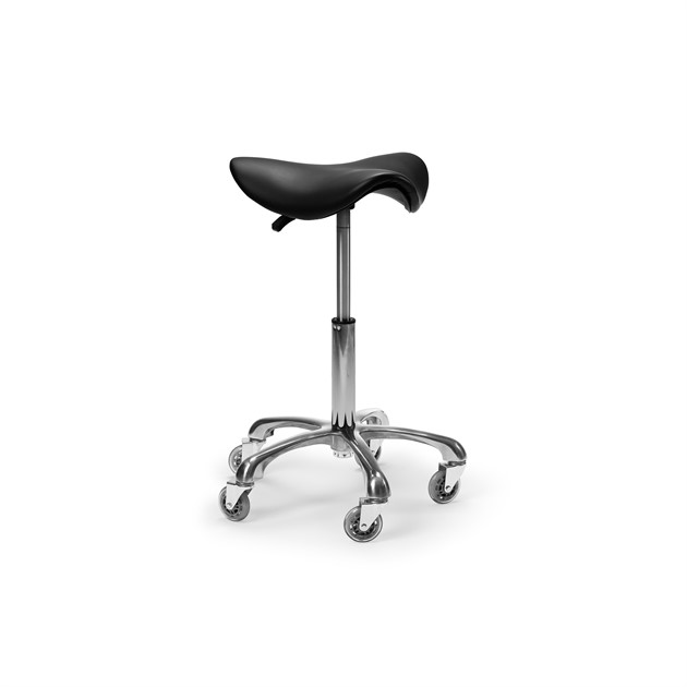 Saddle stool 360, black