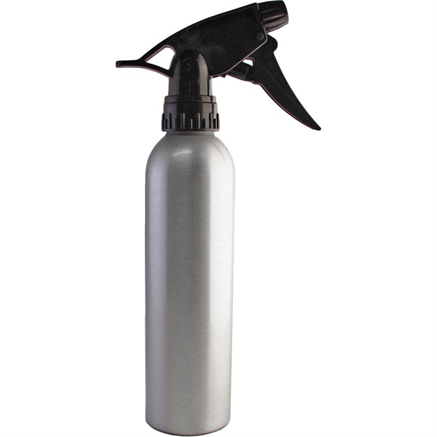 Spray bottle, metallic