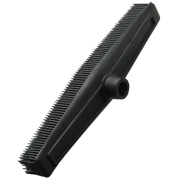 Rubber broom