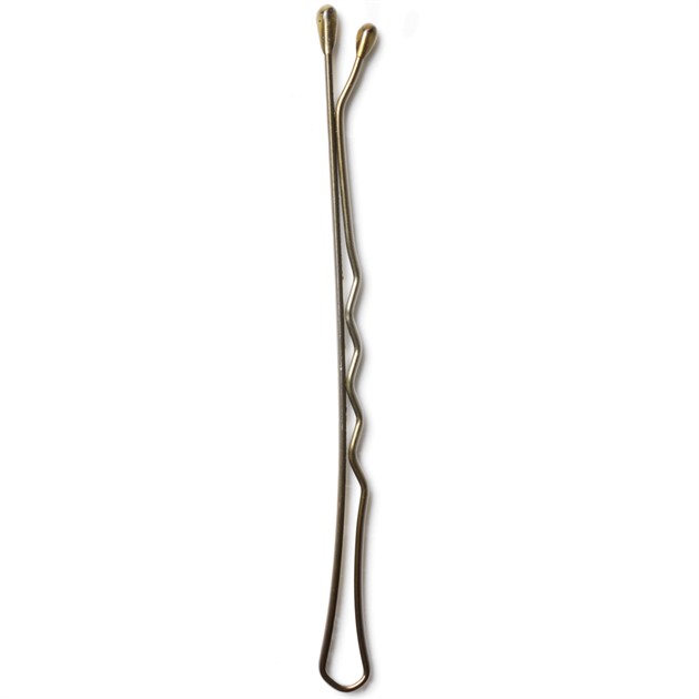 Hair grips brown 51 mm