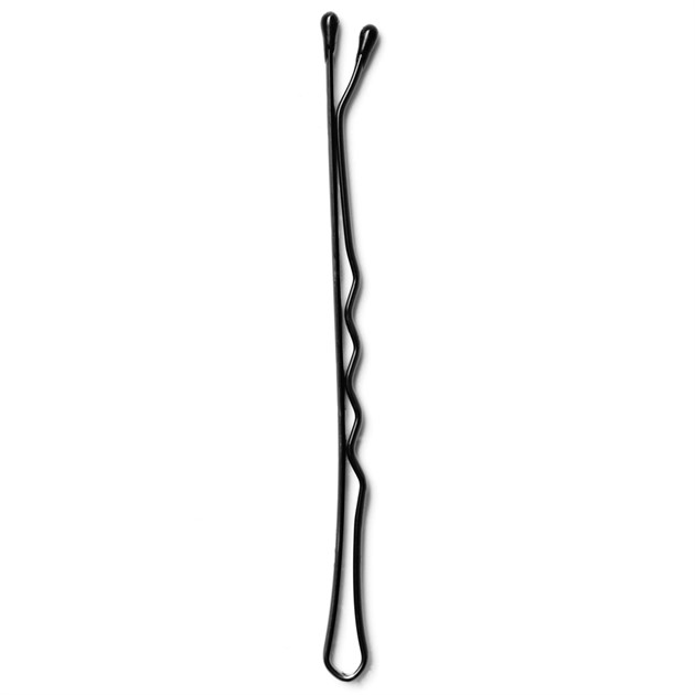 Hair grips black 59 mm