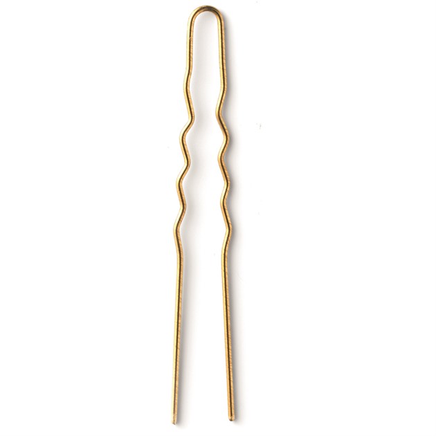 Hair pin, gold, 67