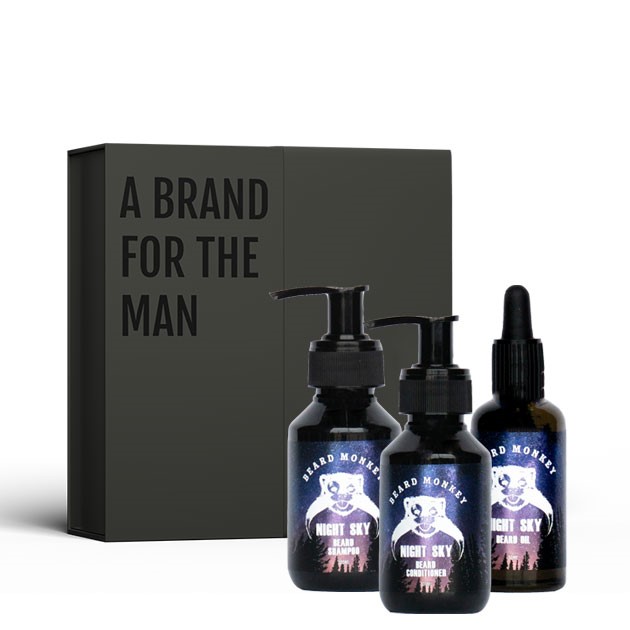 Beard Monkey Gift Set Night Sky
