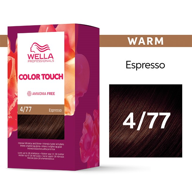 WELLA OTC Color Touch Deep Brown Espresso 4/77