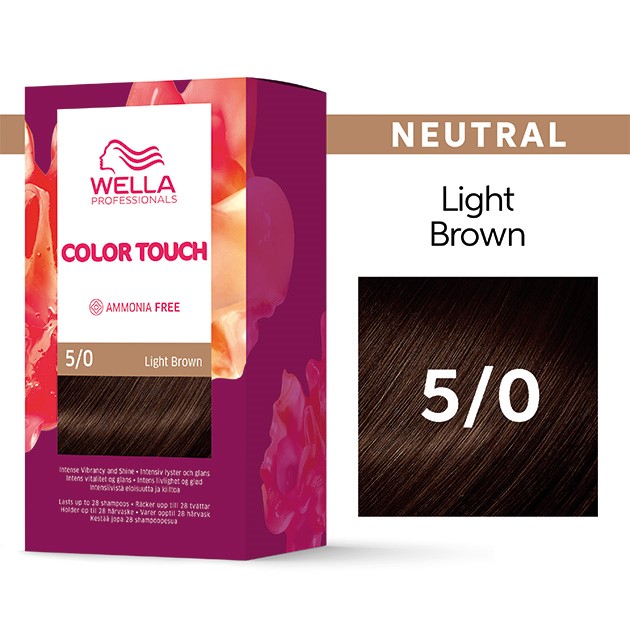 WELLA OTC Color Touch Pure Naturals Light Brown 5/0