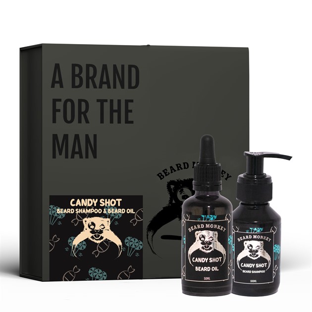 Beard Monkey Gift Set - Candy Shot
